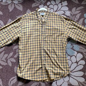 U.S. Expedition Black And Yellow Button Down